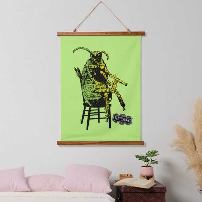 Tapisserie Suspendue Beetlejus | Le dendroctone en fauteuil (Chambre à coucher)