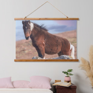 Tapisserie Suspendue Belle Dartmoor Pony par Sunset Rocks
