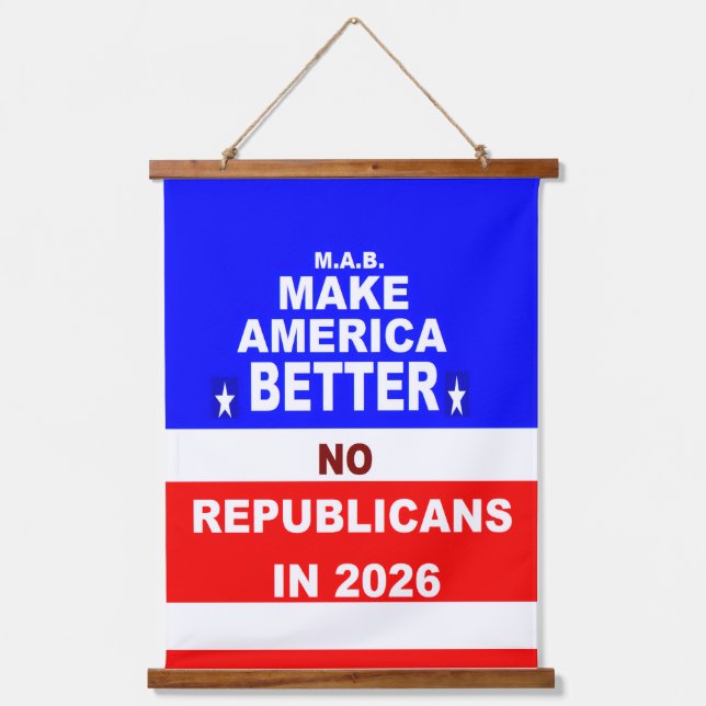 Tapisserie Suspendue Better America (Recto)