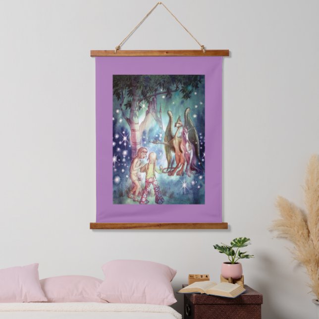 Tapisserie Suspendue Bienvenue à Fairyland (Chambre à coucher)