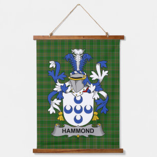 Tapisserie Suspendue Blason de la famille Hammond irlandais