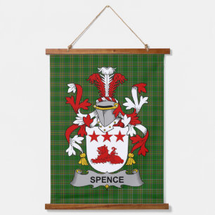 Tapisserie Suspendue Blason de la famille Spence d'Irlande