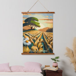 Tapisserie Suspendue Blé à la broche