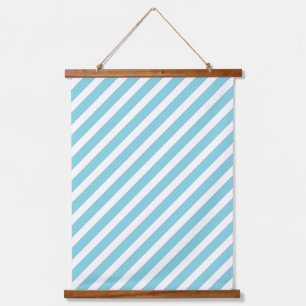 Tapisserie Suspendue Bleu clair Diagonale