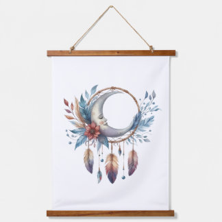 Tapisserie Suspendue Boho Moon Hanging Tapestry