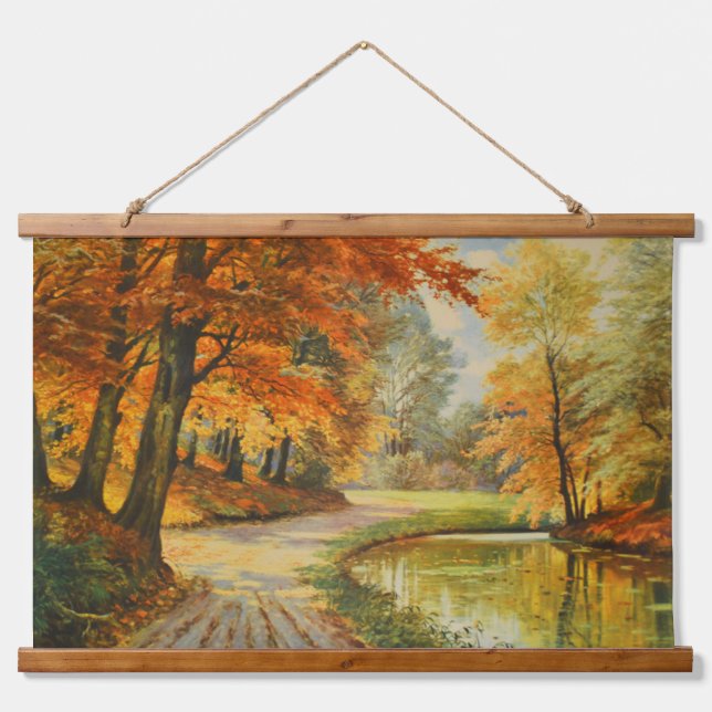 Tapisserie Suspendue Bois d'automne (Devant)