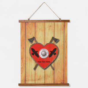 Tapisserie Suspendue Bouclier cardiaque viking - Ravens