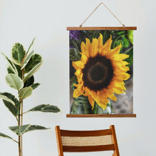 Tapisserie Suspendue Bouquet de tournesols Photographie botanique flora