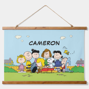 Tapisserie Suspendue cacahuètes   Charlie Brown et Gang   Ajouter Votre