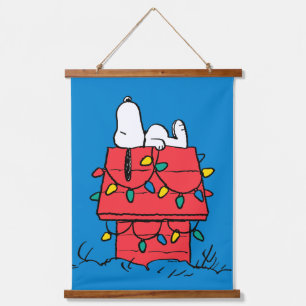 Tapisserie Suspendue cacahuètes   Snoopy's Dog House With Lights