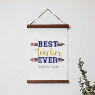 Tapisserie Suspendue Cadeau personnalisé Meilleur Enseignant - Cadeau p