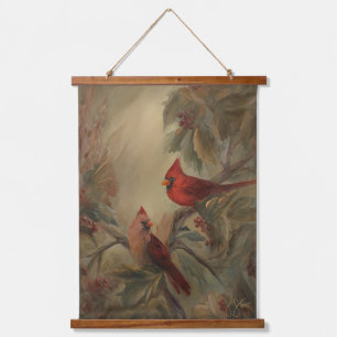 Tapisserie Suspendue Cardinaux "Trésors du grenier"