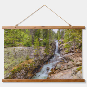 Tapisserie Suspendue Cascade de rivière et chute d'eau