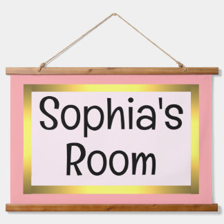 Tapisserie Suspendue Chambre de fille