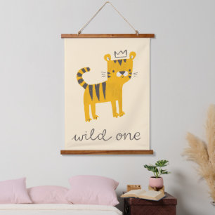 Tapisserie Suspendue Chat de tigre sauvage