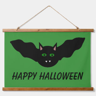 Tapisserie Suspendue Chat Vampire face chauve Halloween personnalisé