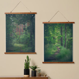 Tapisserie Suspendue Chemin forestier d'été