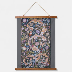 Tapisserie Suspendue Chouette et fleurs, William Morris