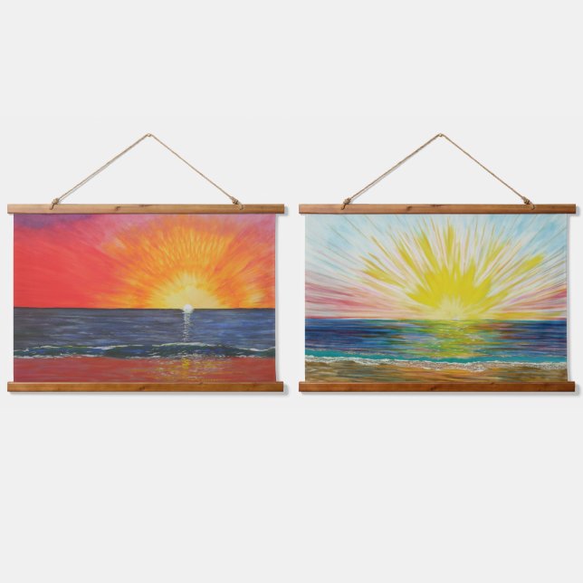 Tapisserie Suspendue Ciel de peau d'Apple & Starburst (Double)