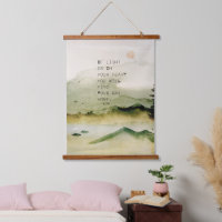 Citation Inspirante de Rumi sur Paysage à l'Aquare