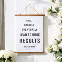 Citations de gymnase Motivational Success Noir Bla