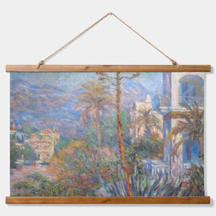 Tapisserie Suspendue Claude Monet - Villas à Bordighera
