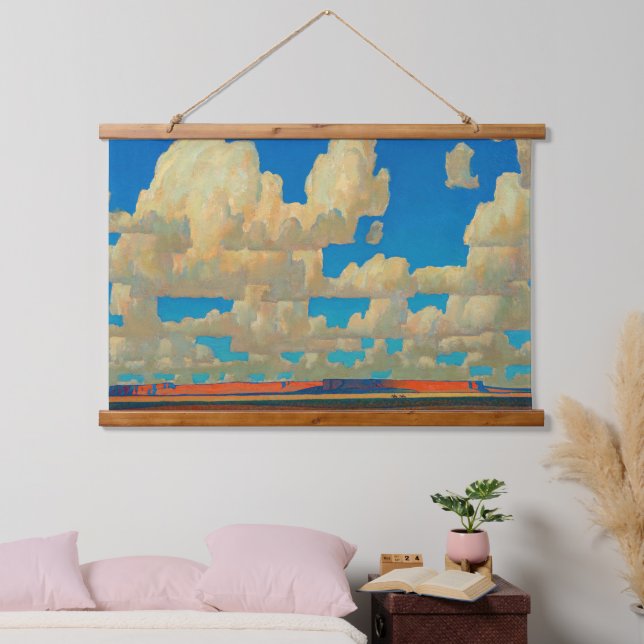 Tapisserie Suspendue Cloud World par Maynard Dixon (Chambre à coucher)