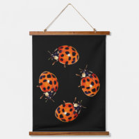 Coccinelle Tourne Résumé Abstrait