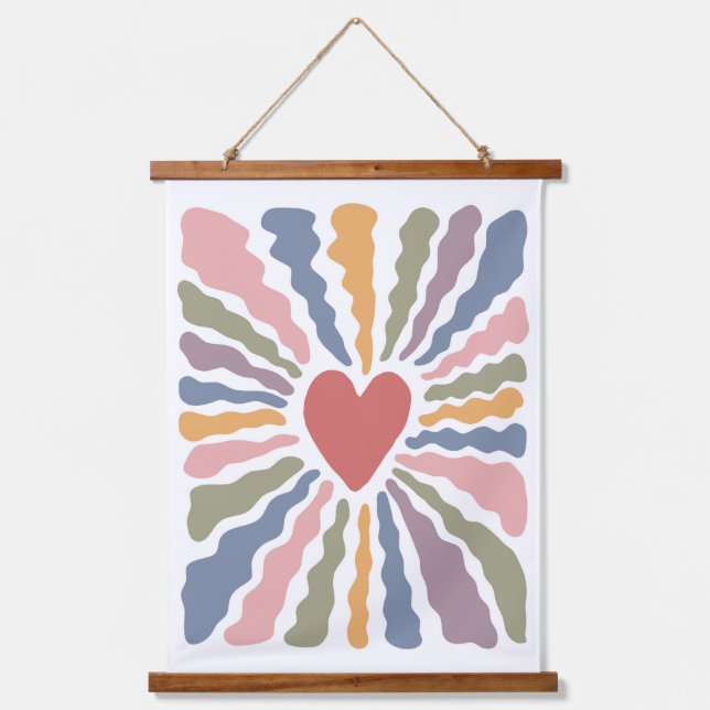 Tapisserie Suspendue Coeur (Recto)