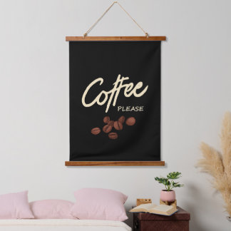Tapisserie Suspendue Coffee Please Coffee Lover
