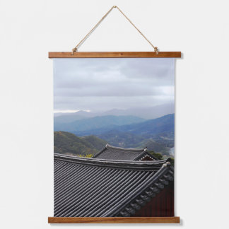 Tapisserie Suspendue Conçu avec une photo de Corée du Sud, Vertica