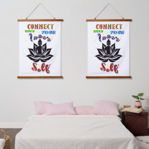Tapisserie Suspendue Connectez-vous avec votre moi intérieur
