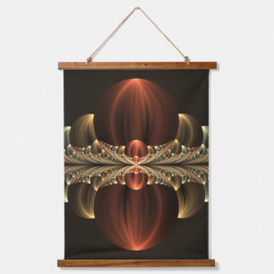 Tapisserie Suspendue Construction d'Imaginaires Art Fractal Abstrait br