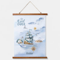 Cool Dude Ship in the Ocean Personnalisable