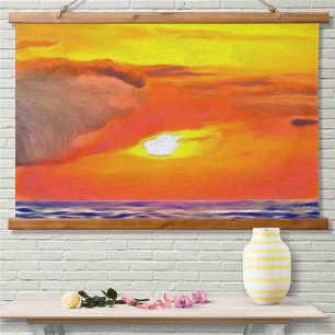 Tapisserie Suspendue Coucher de soleil 2443