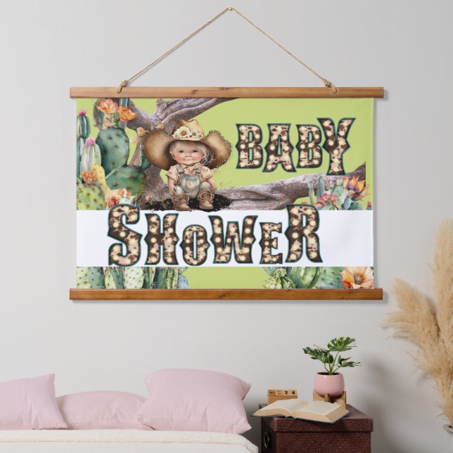 Tapisserie Suspendue Couleur do-it-yourself baby shower occidental (ver (Chambre à coucher)