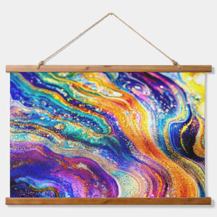 Tapisserie Suspendue Couleurs en mouvement