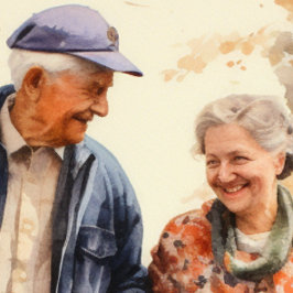 Tapisserie Suspendue Couples heureux