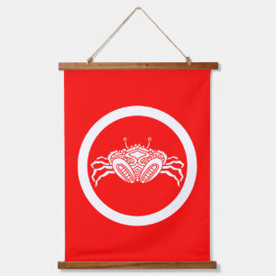 Tapisserie Suspendue Crabe de mer en cercle