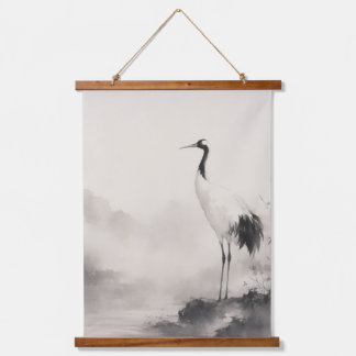 Tapisserie Suspendue Crane of Silence