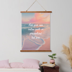 Tapisserie Suspendue Créez votre propre devis personnalisé Sunset Beach
