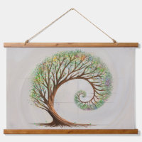 Croissance éternelle - Golden Ratio Arbre Spiral