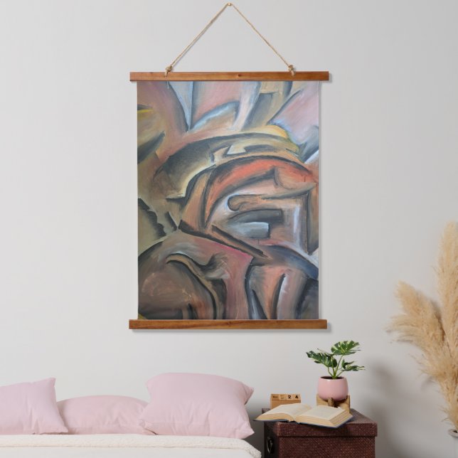 Tapisserie Suspendue Cubisme analytique (Chambre à coucher)
