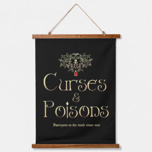 Tapisserie Suspendue Curies et poisons