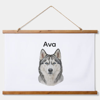 Tapisserie Suspendue Custom Pet Portrait, Personalized Gift 