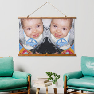 Tapisserie Suspendue Customisez-le avec votre photo art horizontal