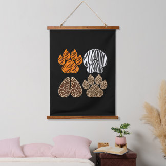 Tapisserie Suspendue Cute Animals Animal Print Design Adorable Wildlife