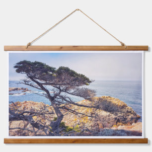 Tapisserie Suspendue Cypress Tree by the Sea