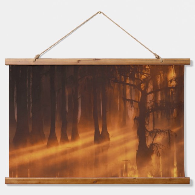 Tapisserie Suspendue Cypress Trees | Parc d'état George Smith (Devant)