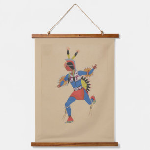 Tapisserie Suspendue Danse de guerre (ou Le coureur)